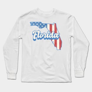 Patriotic Florida Long Sleeve T-Shirt